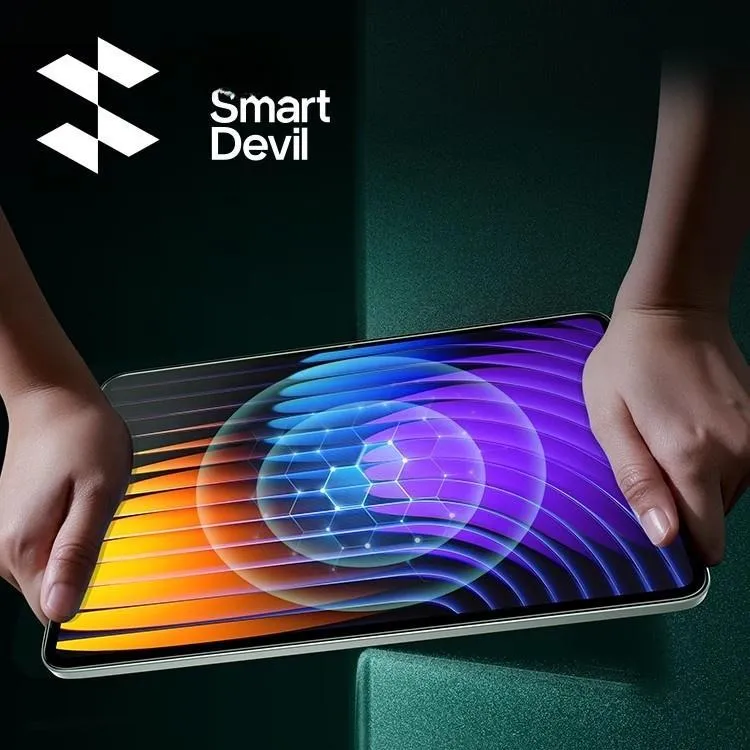 Flashing Demons Flat Tempered Glass Screen Protector Eye Protection Against Blue Light Compatibility With Xiaomi Flat 7-4