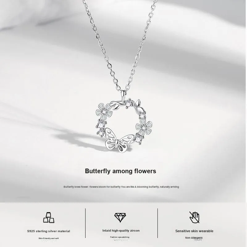 Regalrose 925 Sterling Silver Necklaces Women's Silver-1