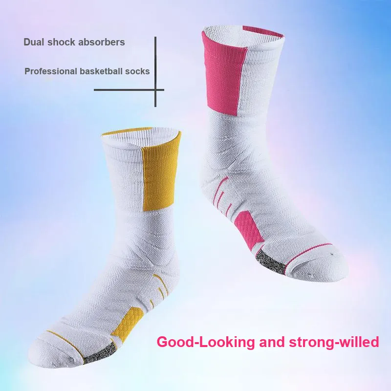 Gentle Welcome Basketball Socks Unisex Combo Set-3