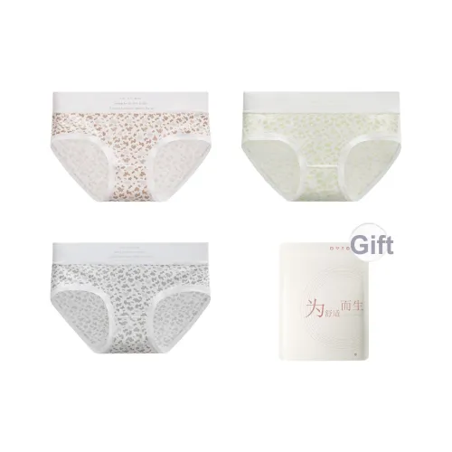 Red Bean Нижнее белье Женское Сумка для покупок 3 упаковки