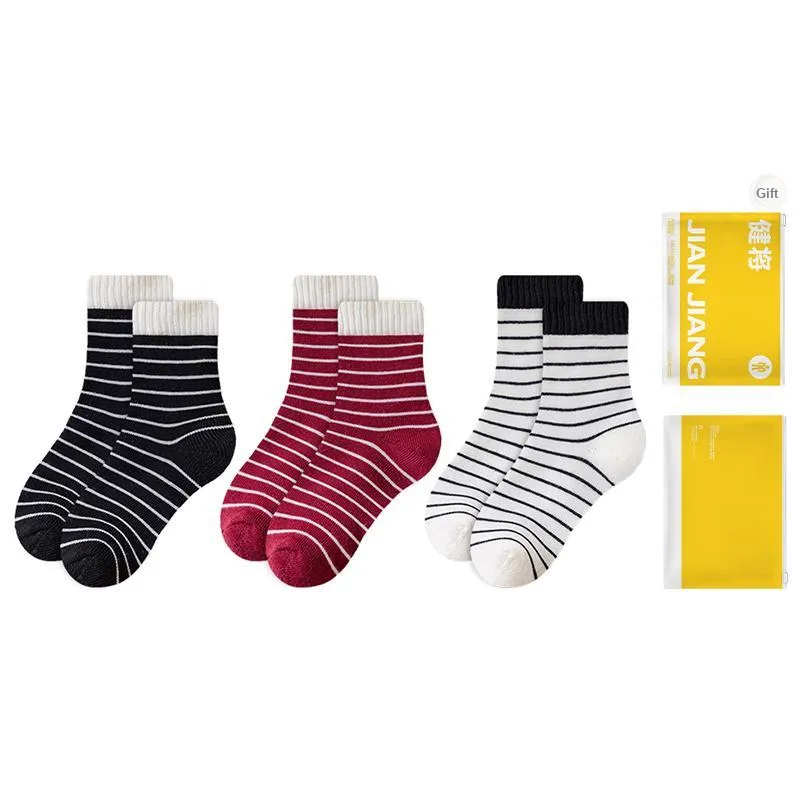 Master Mid Calf Socks Women's Shopping Bag 3 Pack-8