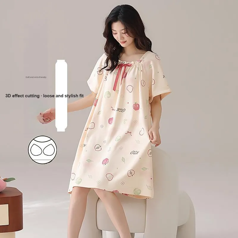 Pretty lady Women's Nightgowns-2