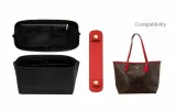 City33 Red Shoulder Pads 20.5cm+Black Liner