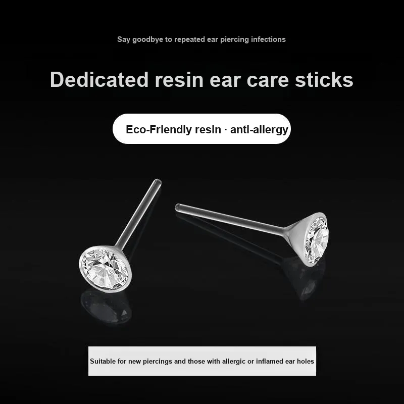 Daisy Dream Resin Stud Earrings Women's-2
