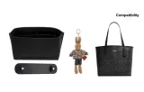City33 Black with Silver Buckle Shoulder Pads+Black Liner+Doll