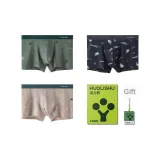 3 Dark Green+Light Gray+Light Coffee