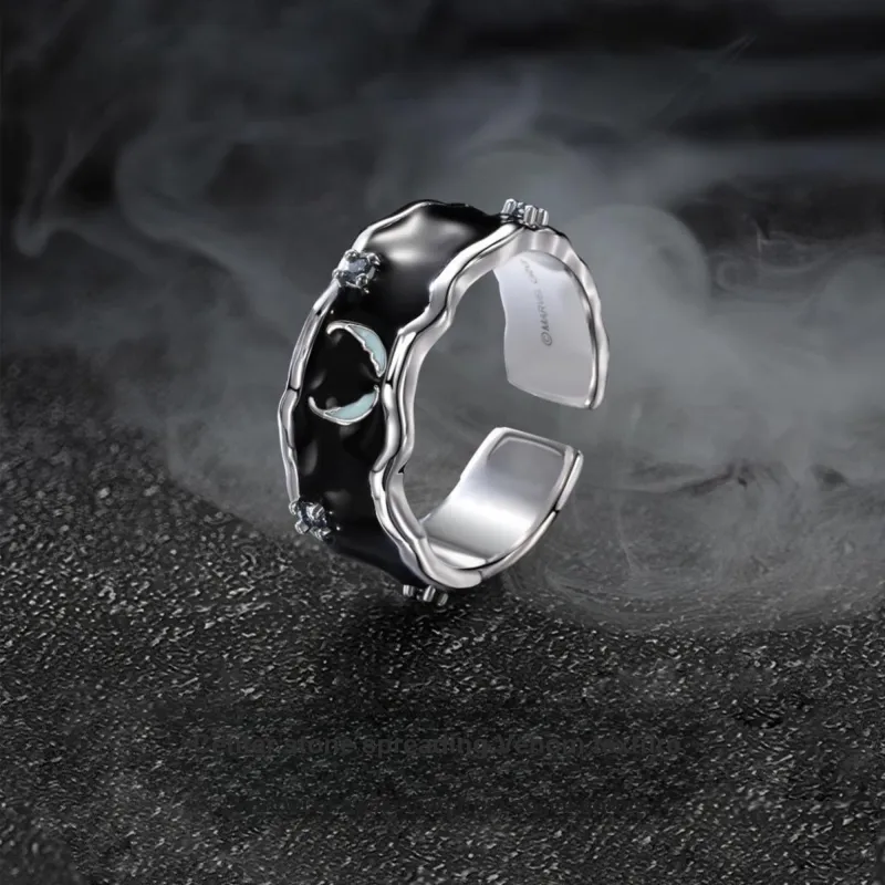 Disney Marvel Series Copper Rings Unisex Silver-9