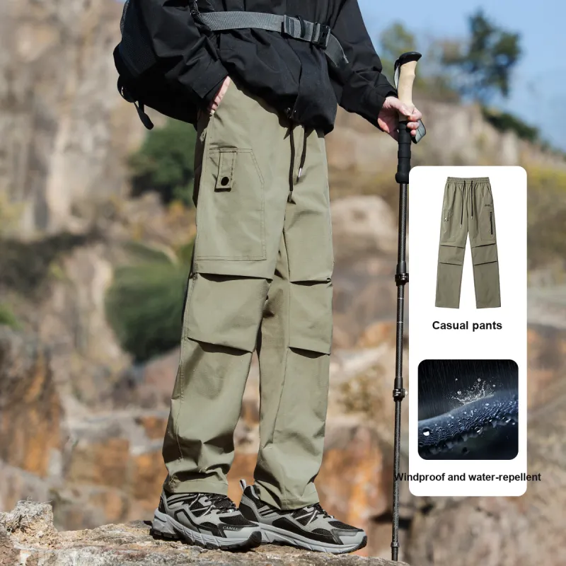 Jeep Outdoor Casual Windbreaker Pants Unisex-18