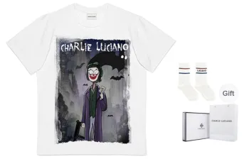 Charlie Luciano T-Shirt Unisex White