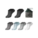 Short 6 Pack Box Included (2 Black, 1 Gray, 1 Medium Blue, 1 Light Blue, 1 White)
