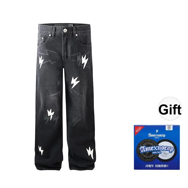 Amexnocap Jeans Unisex Black