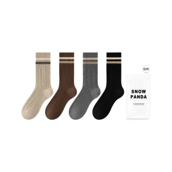 XXLLG Mid Calf Socks Women's 4 Pack