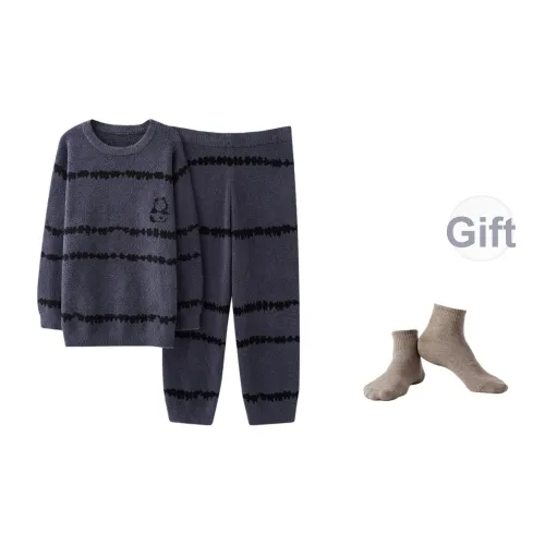 Maultiay Пижамный комплект Осенний и Зимний Мужской