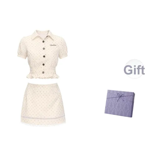 DITB Топ+Юбка Женские Комплекты Юбка