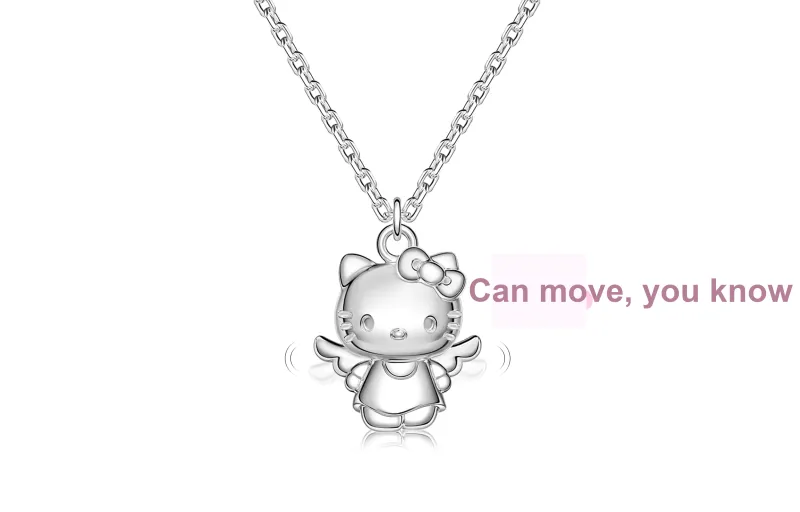Sanrio S925 Silver Necklaces Women's-0
