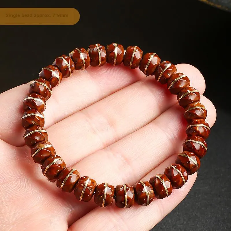 MUSHENGYUAN Purple Gold Rat Bracelets Unisex-1