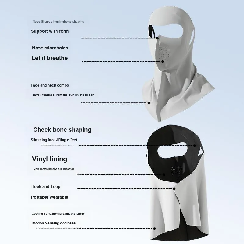 Shizhu Polyamide Sun Protection Masks Unisex-4