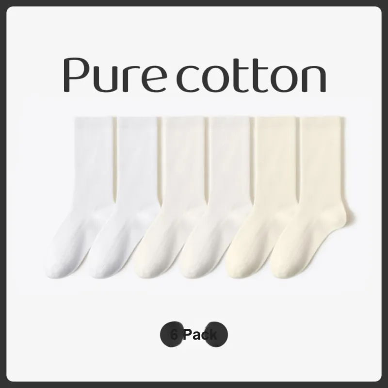 Caramella Mid Calf Socks Women's 6 Pack-47