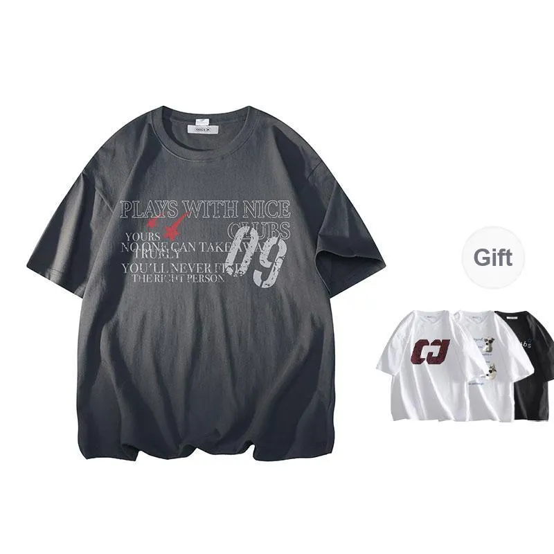 OGEK T Shirt Unisex White Comes With Random Print T Shirt-6