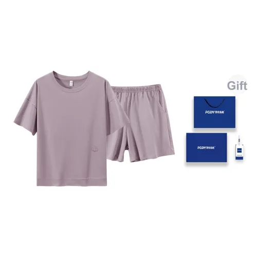 Floating Light Islands Пижама Комплект Женский Светло-фиолетовый