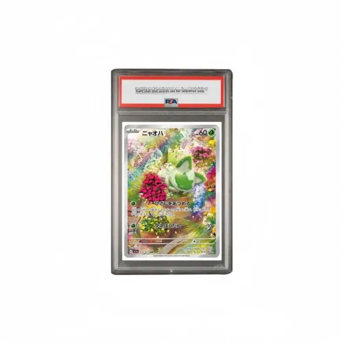 POKEMON Дополнительная упаковка Триплет Sonic Boom Новый Лист Meow AR SV1a 075 PSA Версия для Японии Сертифицированные карточки 1 шт