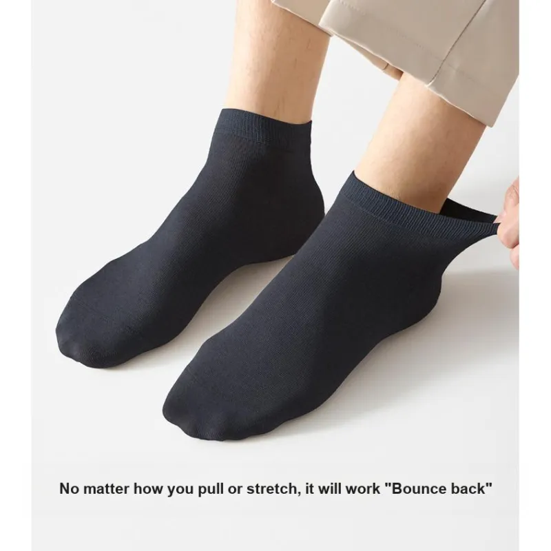 LUYOUYE Ankle Socks Men's 4 Pack-1