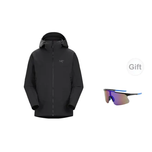 Arcteryx Windbreaker Jackets Men Black+Free Eyeglasses