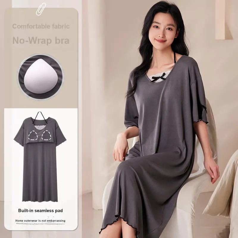 Pretty lady Women's Nightgowns-1