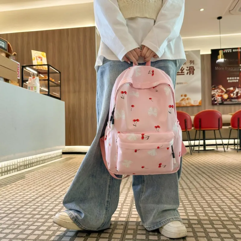 AIBAG Nylon Backpack Unisex Multicolor-4