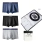 [9058 Genuine Leather Belt]Seamless Modal[Black+Light Gray+Royal Blue]3 Pack Clothing Sets