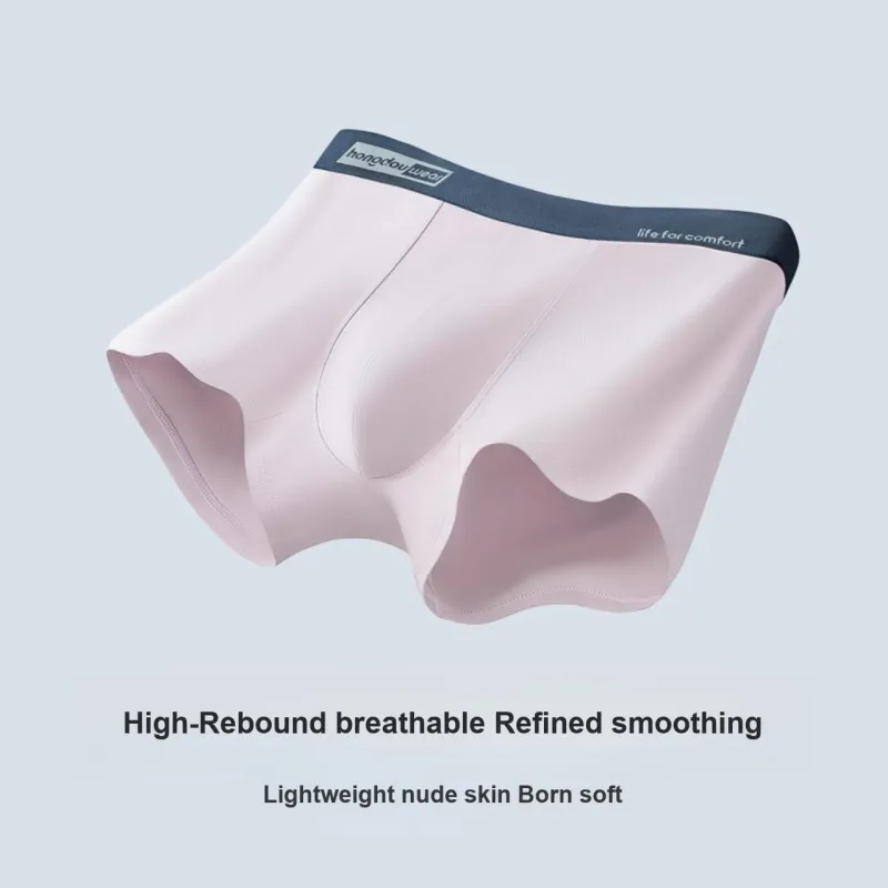 Red Bean Underpants Men's Shopping Bag 4 Pack-2
