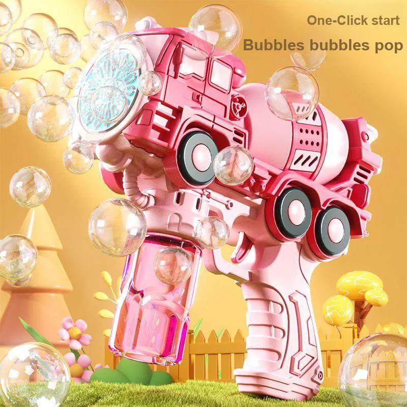 Lezhi By Me Handheld Light Fully Automatic Bubble Machines-7
