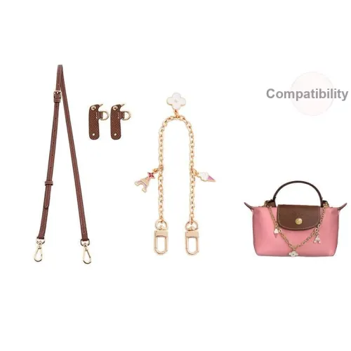 Jingxi Микрофибра Сумка Ремень Женский Коричневый