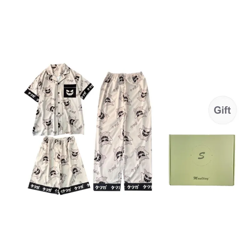 Maultiay Pajama Set Summer Men's Gift Box Set-0