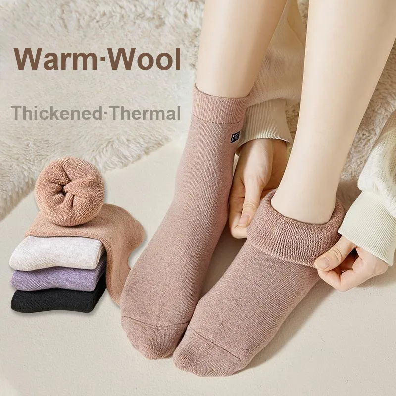 MIIOW Mid Calf Socks Unisex 3 Pack-66