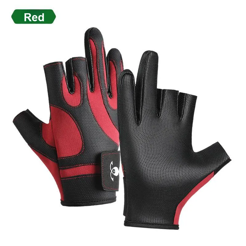 Mulinsen PU Leather Fishing Gloves Unisex-4