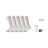 Red[Athlete Exclusive Box 5 Pack, High-Top](Includes Free Laundry Bag)