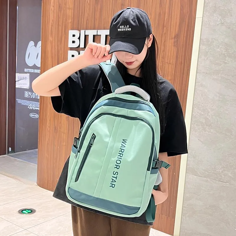 Warrior Nylon Backpack Regular Women's Avocado Green-2