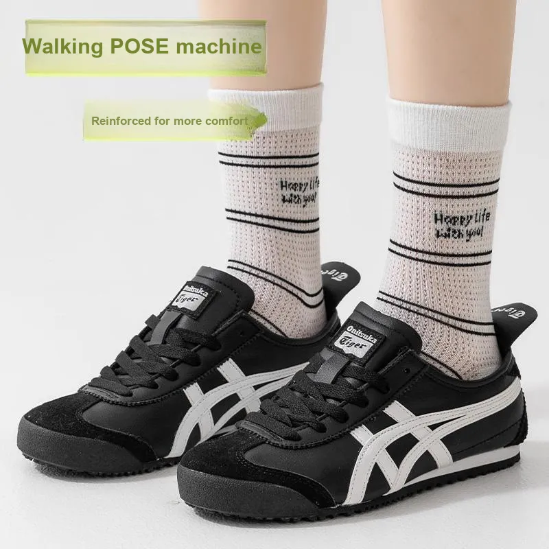 Top Melon Mid Calf Socks Women's 5 Pack-29