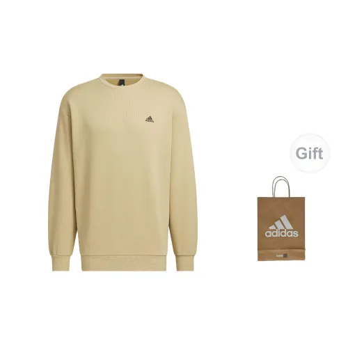 Adidas Sweatshirts Unisex Beige+Gift Bag