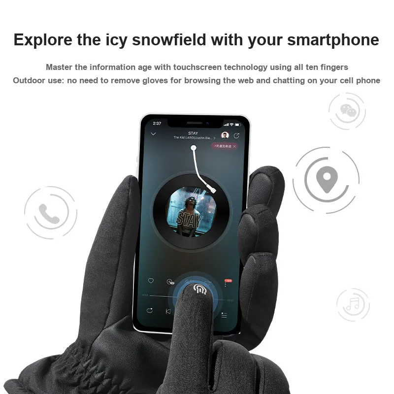 Great connoisseur Ski Gloves-2