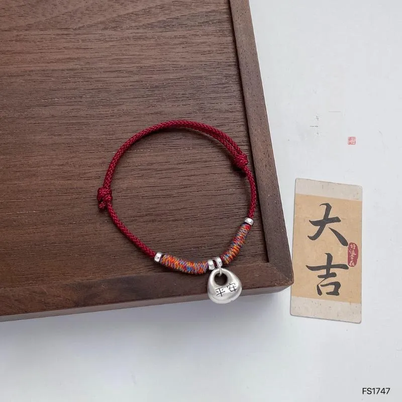 U state 925 Sterling Silver Bracelets Unisex-2