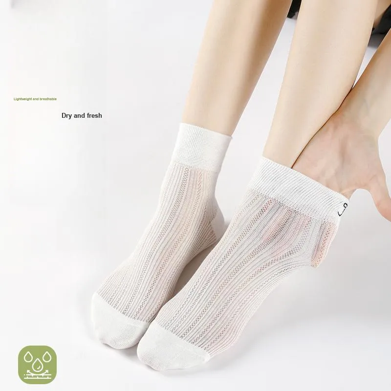 MIIOW Mid Calf Socks Unisex 5 Pack-7