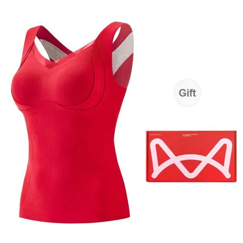 MIIOW Tank Tops Women's Gift Box Set Red