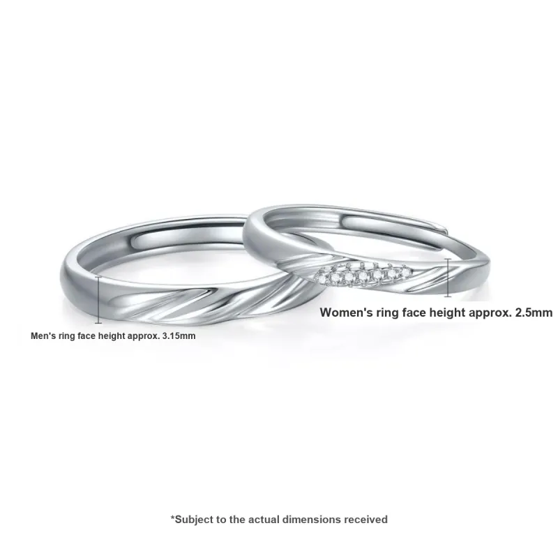 LIU GUI FU JEWELRY S925 Silver Rings Unisex-1