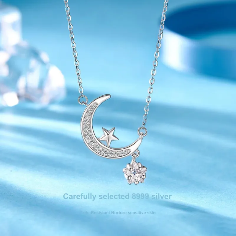 MISS TOOYA 999 Fine Silver Necklaces Women's-2