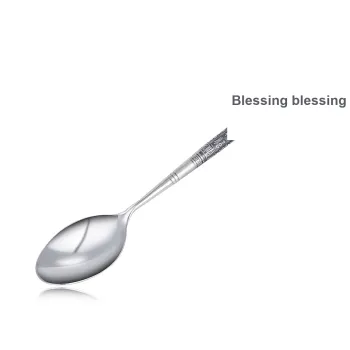 Yu Yin 999 Fine Silver Soup Spoon Unisex