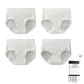 7A Antibacterial Lightweight Seamless[Large Diamond+Small Diamond+Large Diamond+Chain]4-Pack Gift Box Set