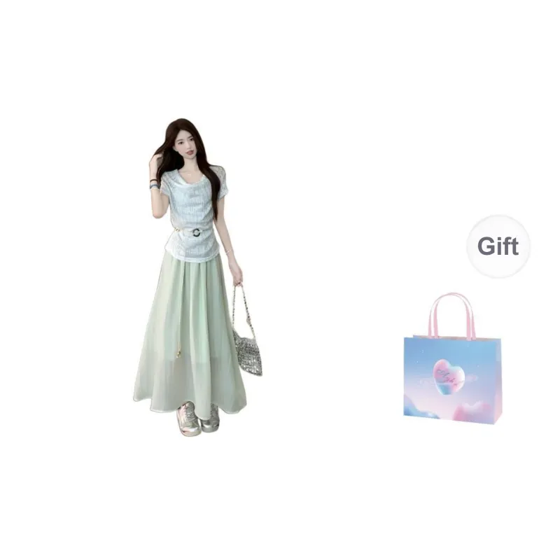 Aghr Two Piece Skirt Sets Women's-6