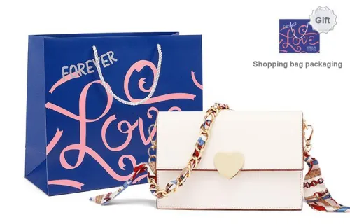 FAIRWHALE Cow Leather Small Square Bag Chain Bag Shoulder Bag Crossbody Bag Women's Multicolor